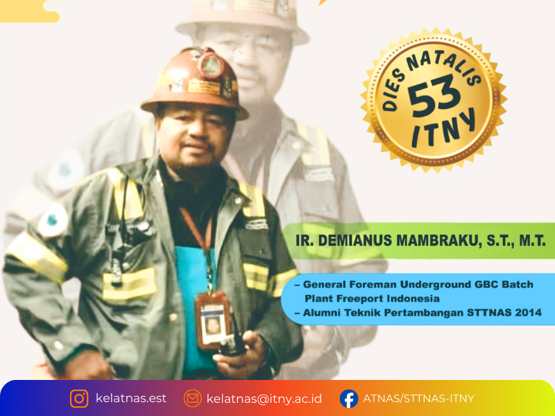 Bangga Alumni: Ir. Demianus Mambraku ST Siap Menginspirasi di Kelatnas Leadership 2026!