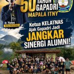 Dirgahayu yang ke-50 untuk GAPADRI MAPALA Institut Teknologi Nasional Yogyakarta (ITNY)